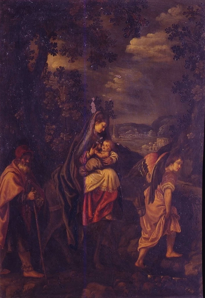 Fuga in Egitto - Galleria degli Uffizi, Firenze